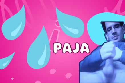 Masajeando la verga antes de trabajar en casa