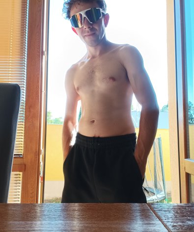 Naked Sexy football player