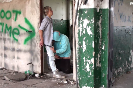 The Mask and blond hung